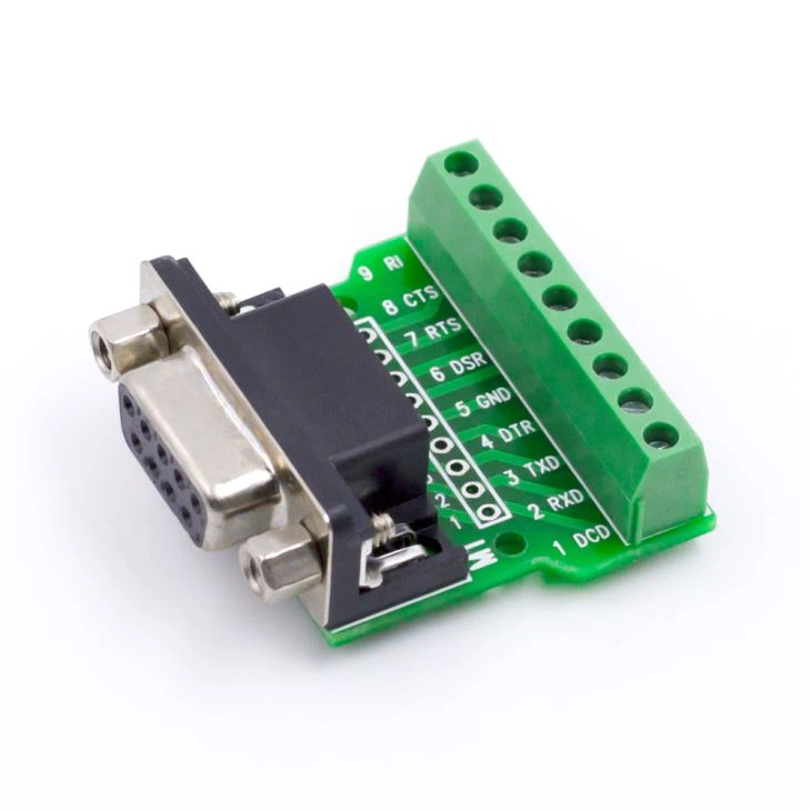 Db9 Female Connector Terminal Converter