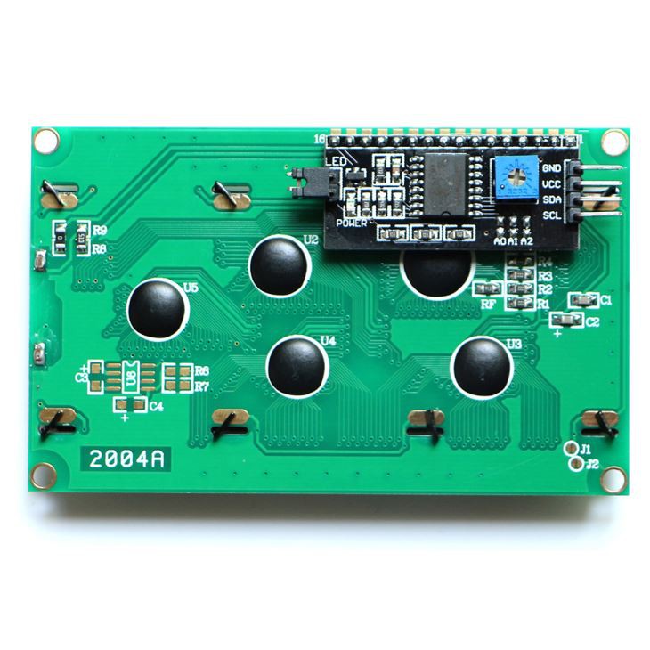 LCD2004 IIc/I2c/Twi Serial Module Shield Display Blue Lcd 20x4 Screen LCD2004 IIc/I2c/Twi Serial Module Shield Display Blue Lcd 20x4 Screen