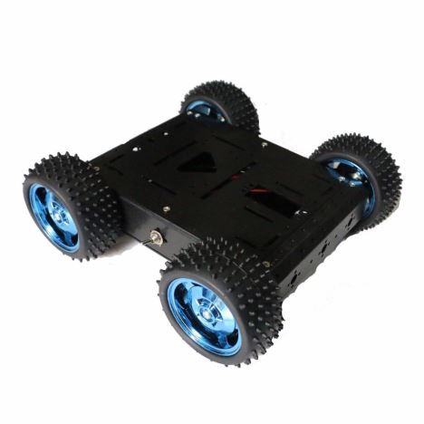 Cubeta metàl. lica Robot cotxe Smart xassís