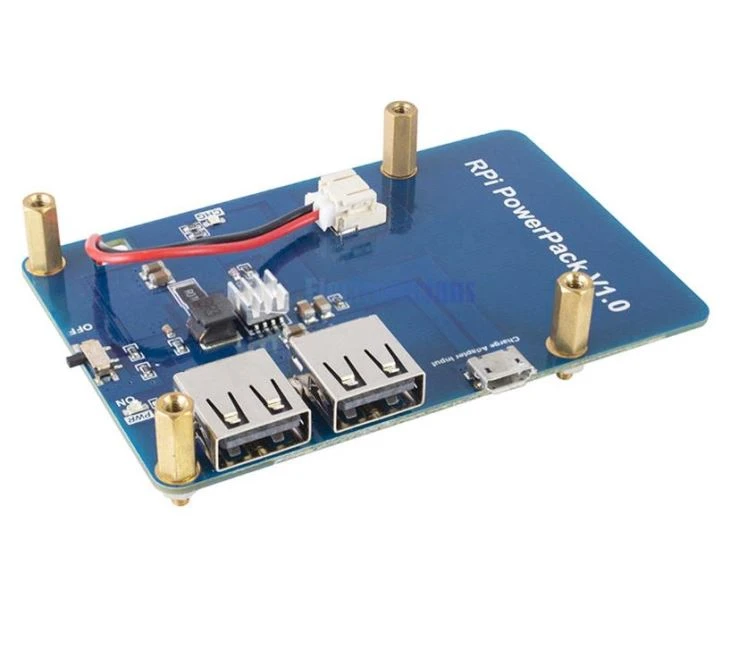 Dual USB Output Lithium Power Expansion Board