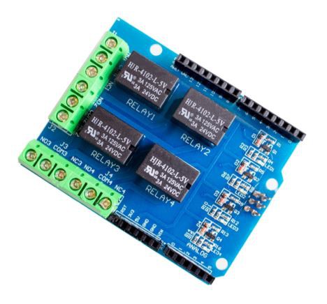 Canal 4 5V relé mòdul